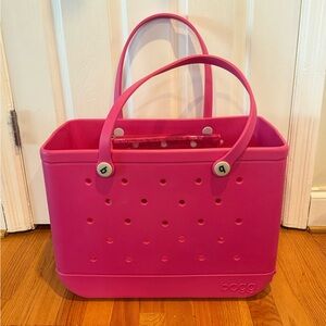 The Original Bogg Bag in Haute Pink